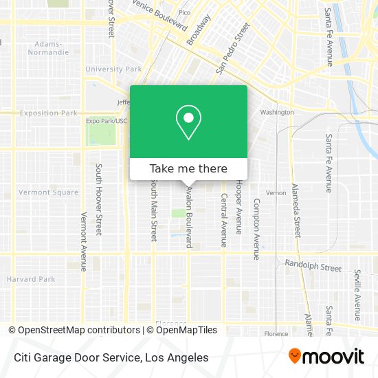 Mapa de Citi Garage Door Service