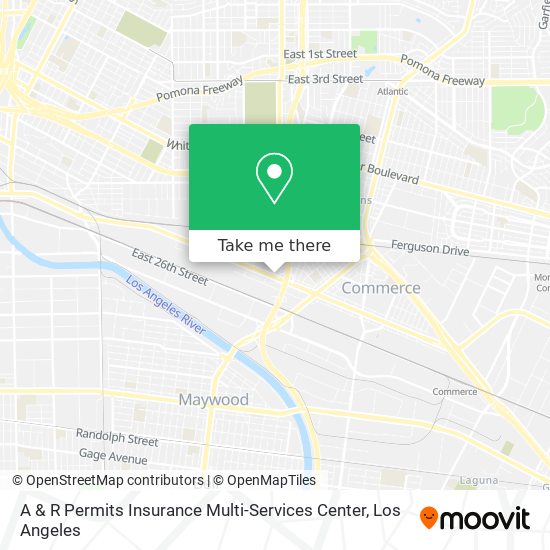 A & R Permits Insurance Multi-Services Center map