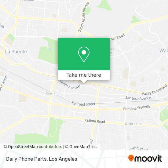 Daily Phone Parts map