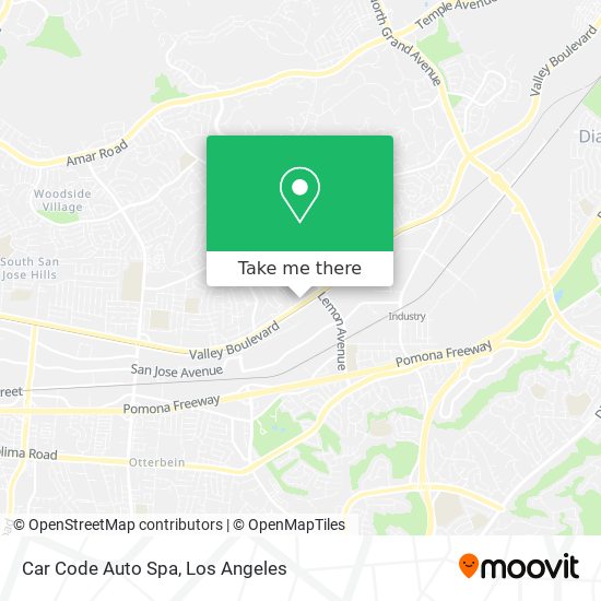 Car Code Auto Spa map