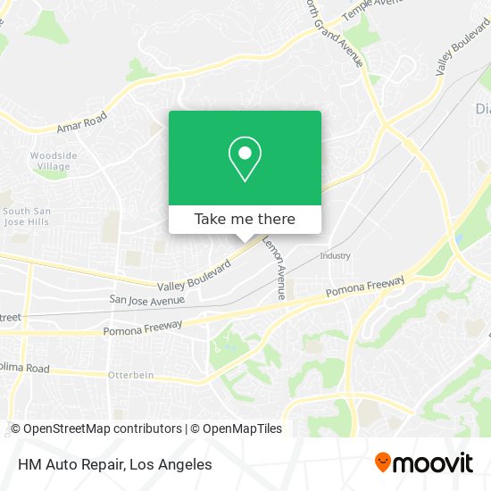 HM Auto Repair map