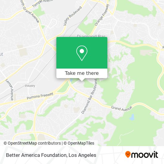 Better America Foundation map