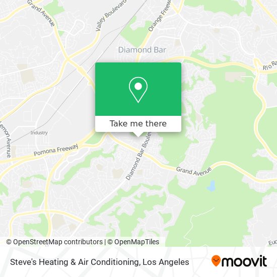 Steve's Heating & Air Conditioning map