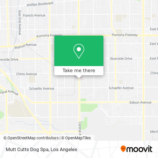 Mapa de Mutt Cutts Dog Spa