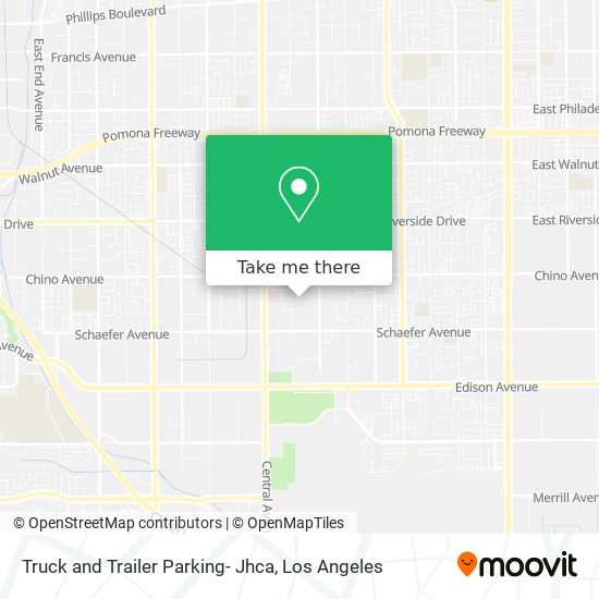 Mapa de Truck and Trailer Parking- Jhca