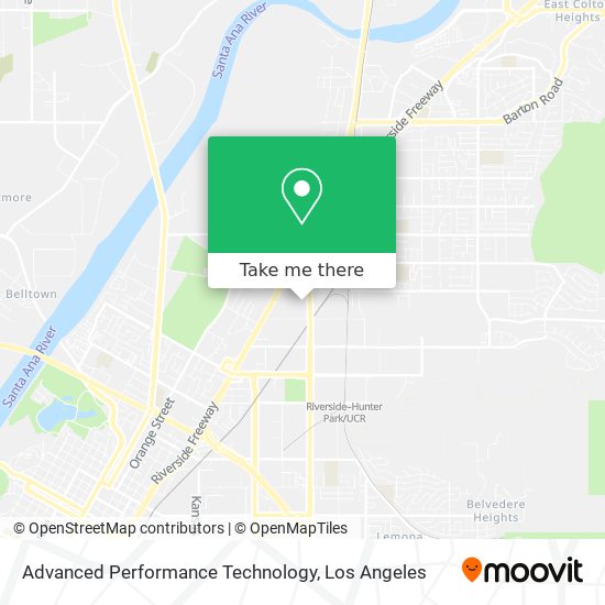 Mapa de Advanced Performance Technology