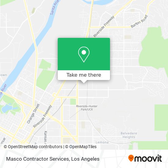 Masco Contractor Services map