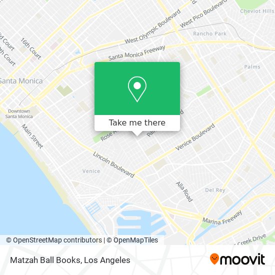 Matzah Ball Books map