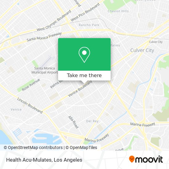 Mapa de Health Acu-Mulates