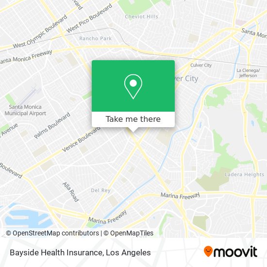 Bayside Health Insurance map