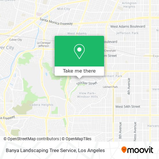 Mapa de Banya Landscaping Tree Service