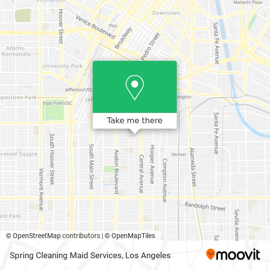 Mapa de Spring Cleaning Maid Services