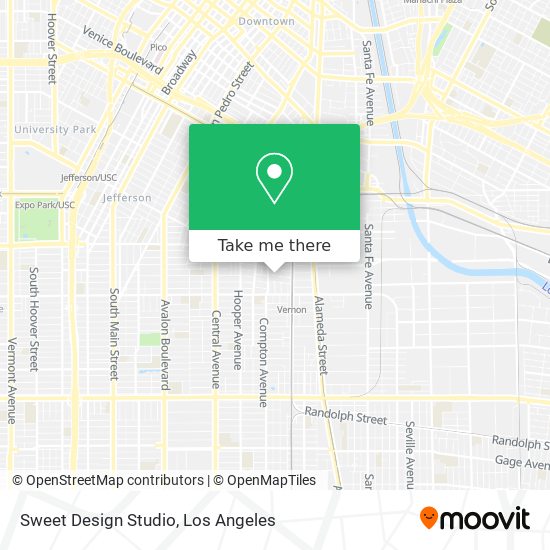 Sweet Design Studio map