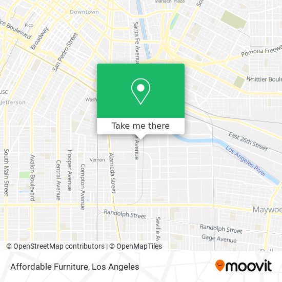 Affordable Furniture map