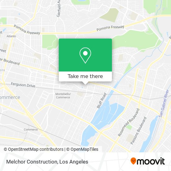 Melchor Construction map