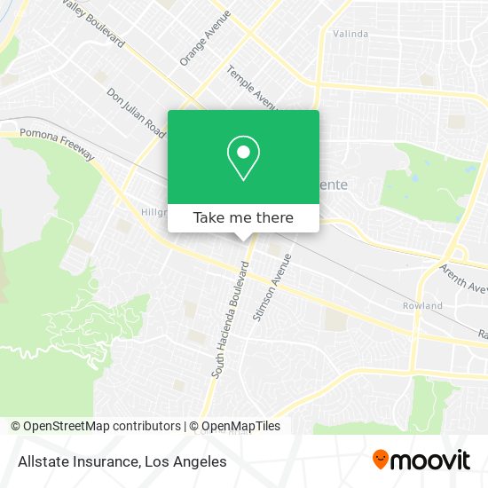 Allstate Insurance map