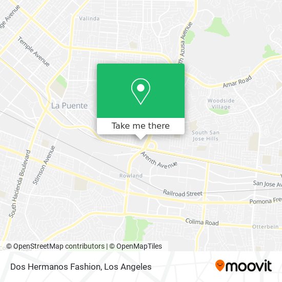 Dos Hermanos Fashion map