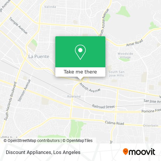 Discount Appliances map