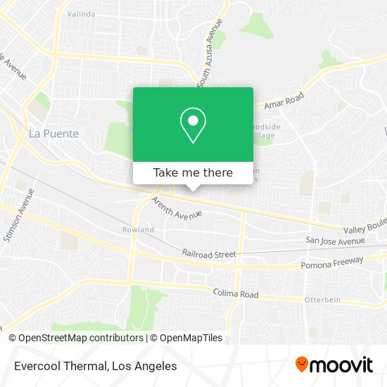 Mapa de Evercool Thermal