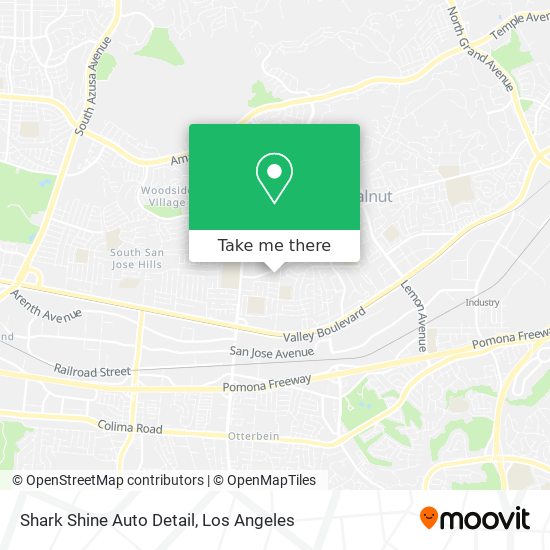 Shark Shine Auto Detail map