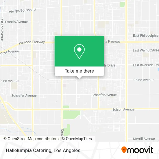 Hallelumpia Catering map