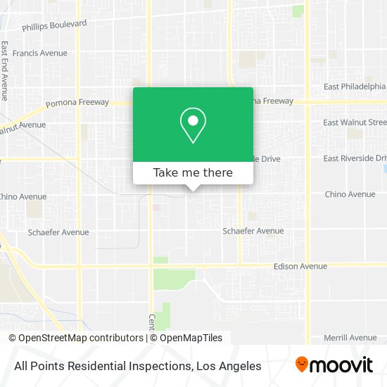 Mapa de All Points Residential Inspections