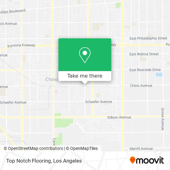 Top Notch Flooring map