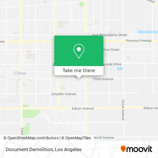 Document Demolition map