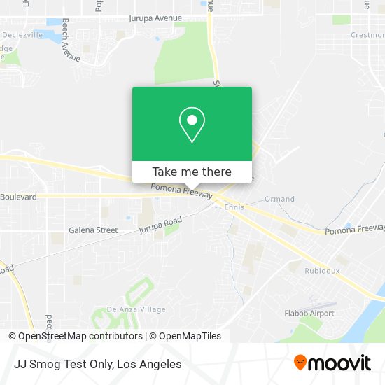 JJ Smog Test Only map