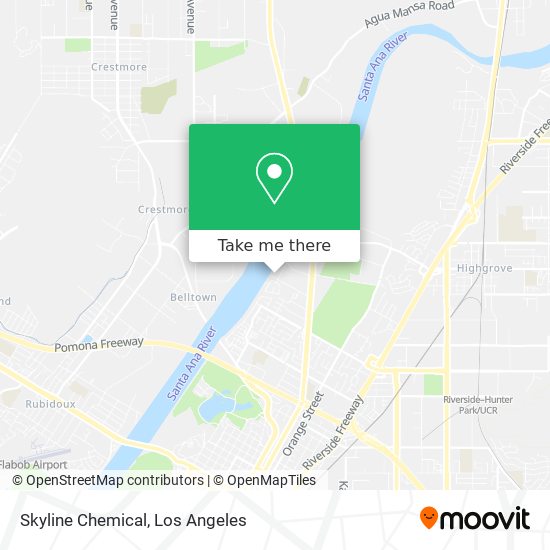 Skyline Chemical map
