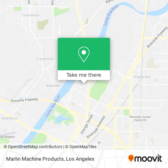 Marlin Machine Products map