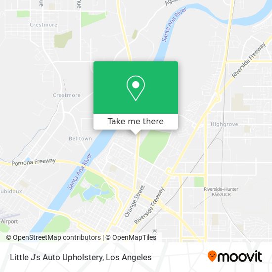 Little J's Auto Upholstery map