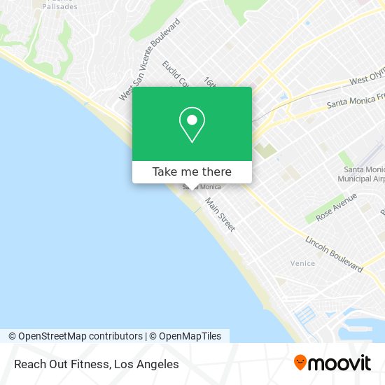 Mapa de Reach Out Fitness