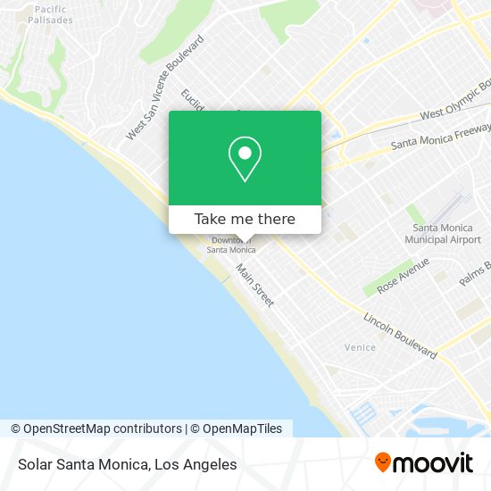 Solar Santa Monica map