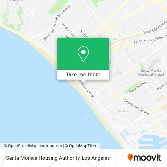 Santa Monica Housing Authority map