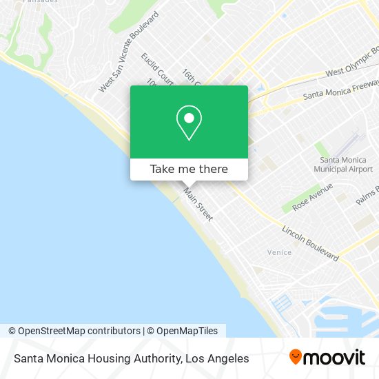 Mapa de Santa Monica Housing Authority