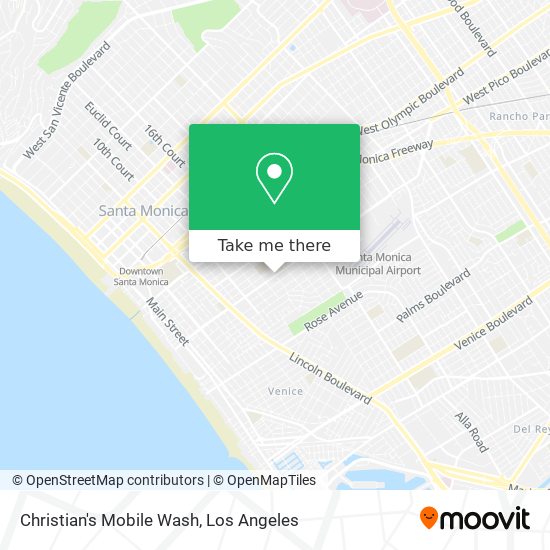Christian's Mobile Wash map