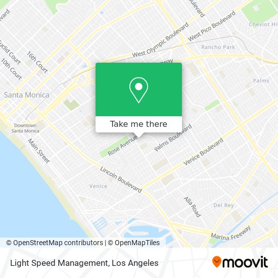 Light Speed Management map