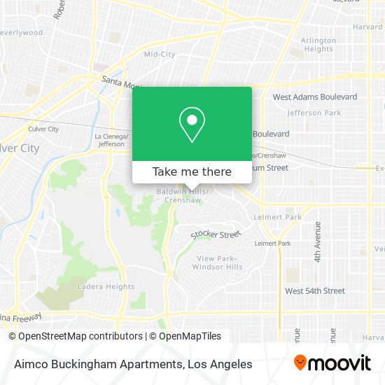 Aimco Buckingham Apartments map