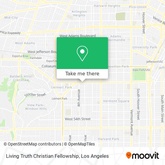 Mapa de Living Truth Christian Fellowship