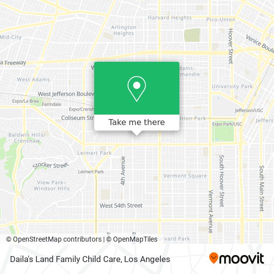 Mapa de Daila's Land Family Child Care