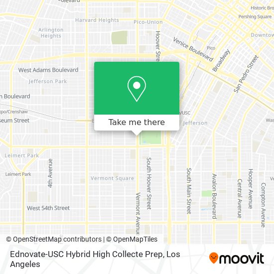 Ednovate-USC Hybrid High Collecte Prep map