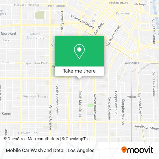 Mobile Car Wash and Detail map