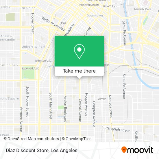 Diaz Discount Store map