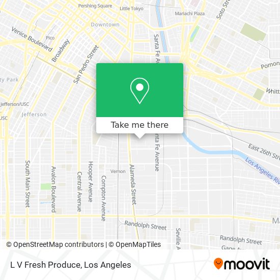 L V Fresh Produce map