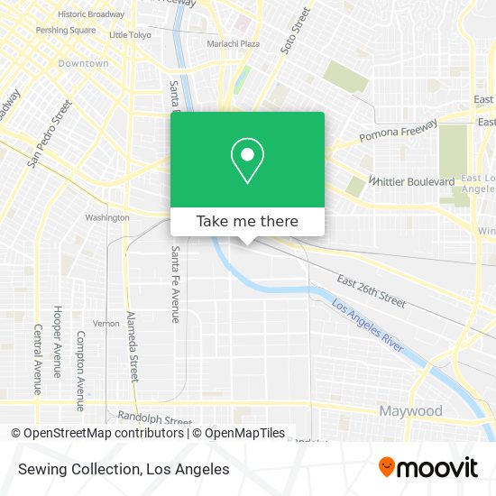 Mapa de Sewing Collection