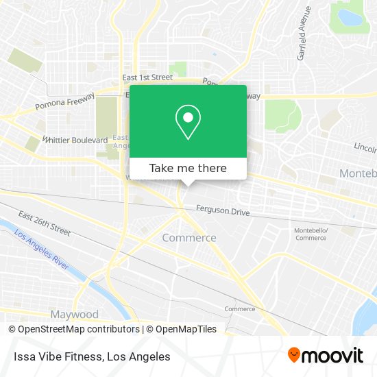 Issa Vibe Fitness map