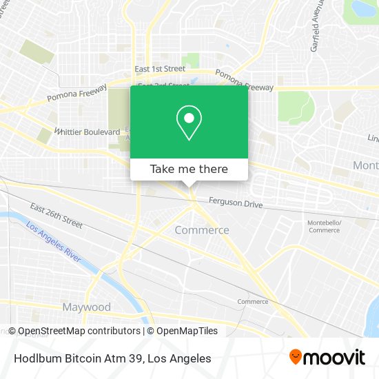 Hodlbum Bitcoin Atm 39 map