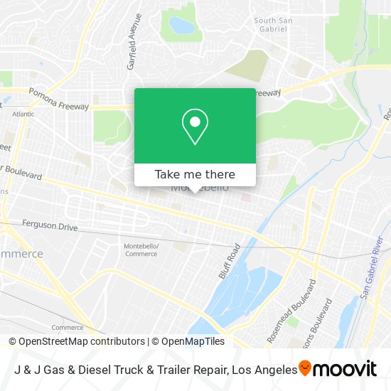Mapa de J & J Gas & Diesel Truck & Trailer Repair