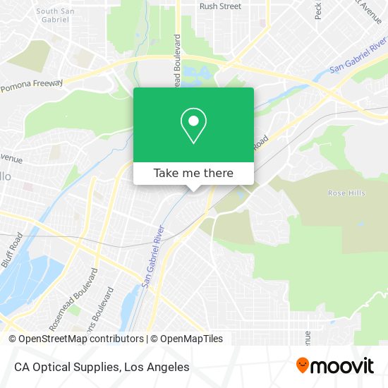 CA Optical Supplies map